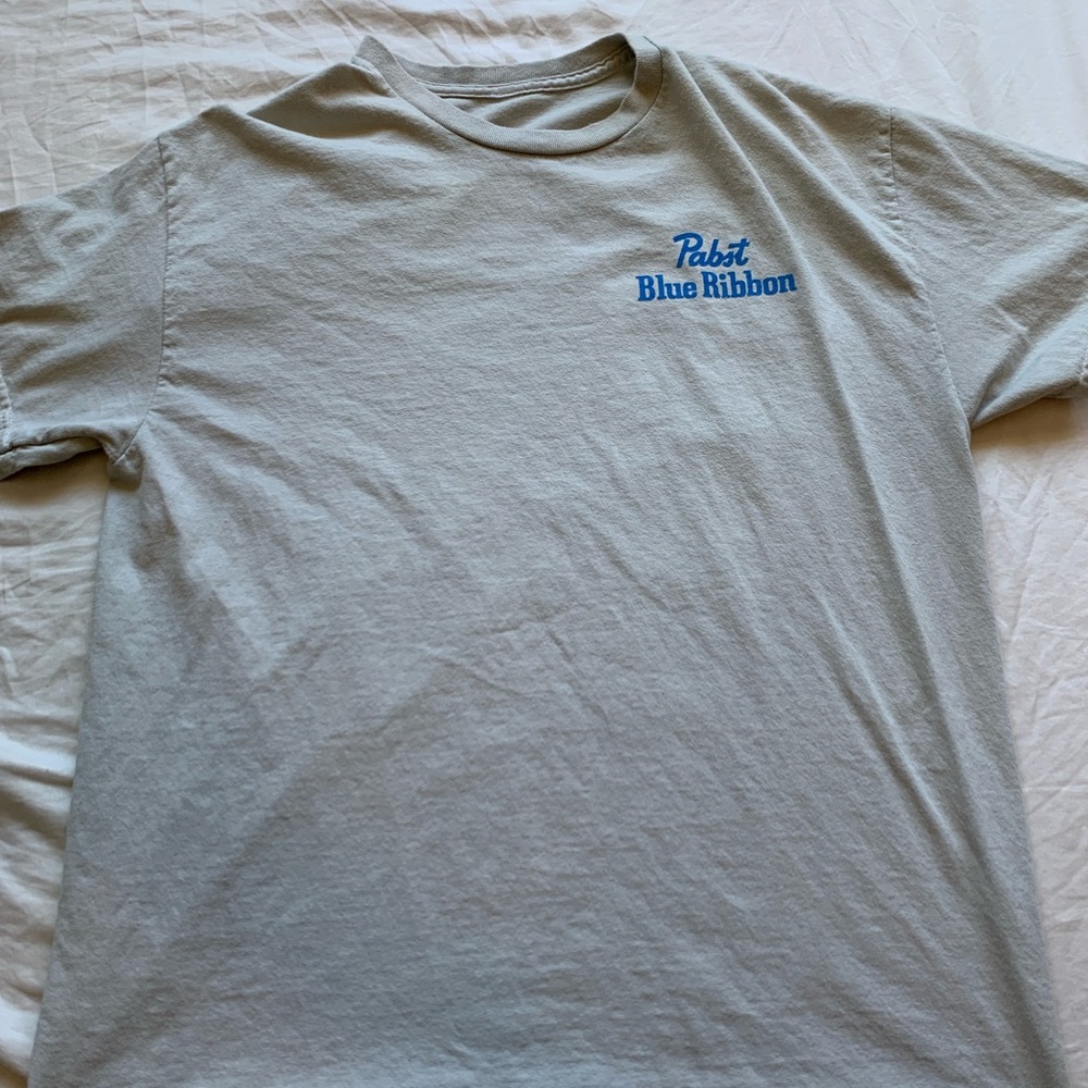 Blue ribbon T-shirt